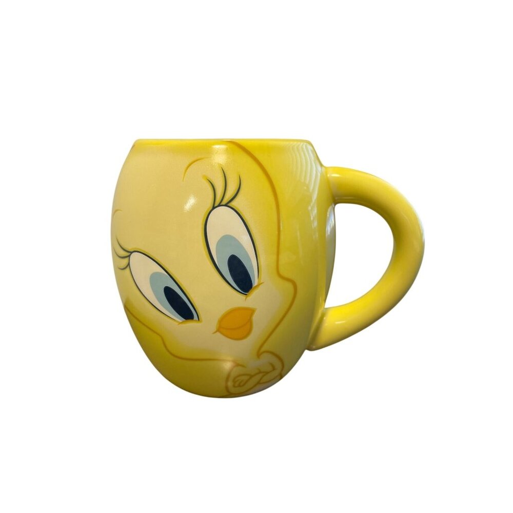 Looney Tunes Tweety Bird Yellow Ceramic Mug By Vandor for Warner Bros.
